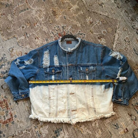 POL Frayed Denim Jacket - Picture 7 of 7